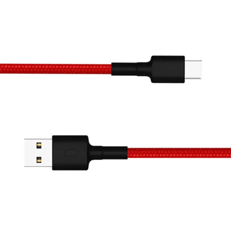 Cable Trenzado Xiaomi Mi Type-c Braided Red