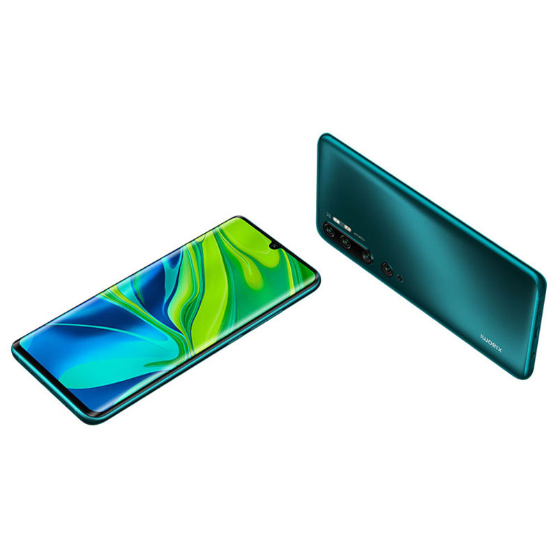 Celular Xiaomi Mi Note 10 Aurora Green 6Gb Ram 128 Gb Rom