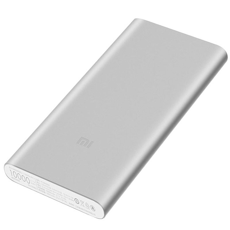 Batería Externa Xiaomi Mi Power Bank 2S 10000mAh Silver Plata